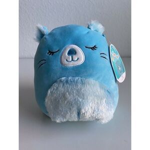 Squishmallows 8" Bara the Blue Beaver Plush Soft Plush Toy Animal Kellytoy NWT